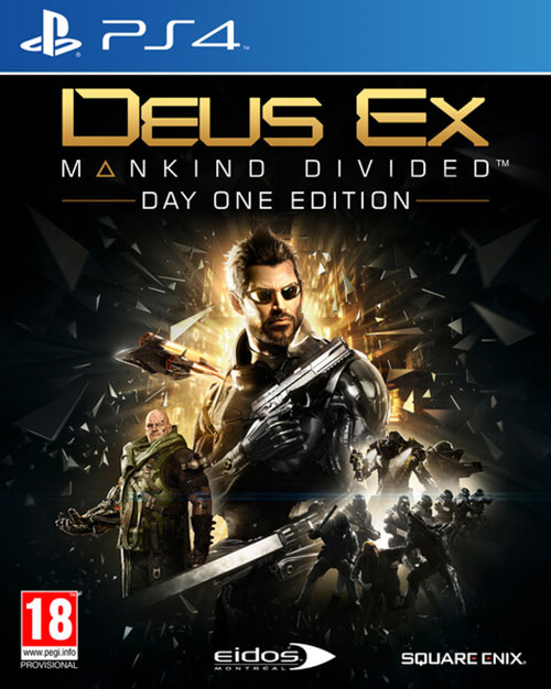 Deus Ex Mankind Divided  - PlayStation 4 Játékok