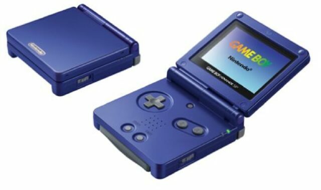 Game Boy Advance SP Blue (CIB) (AGS-S-ZBA-EUR)