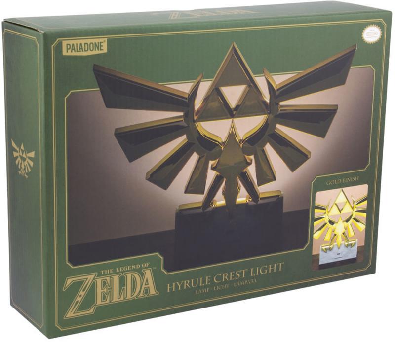 The Legend of Zelda Hyrule Crest Light (20,3 x 28 cm) - Ajándéktárgyak Lámpa