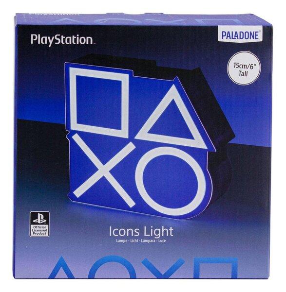 Playstation Icons Box Light (15 cm)  - Ajándéktárgyak Lámpa