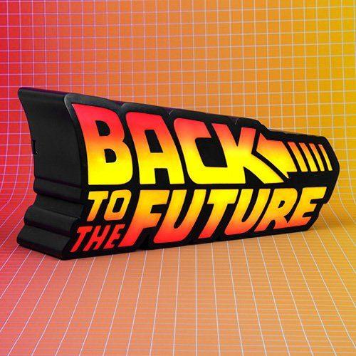 Back to the Future Logo Light