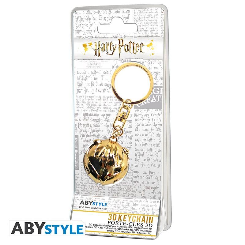 HARRY POTTER keychain 3D Golden snitch
