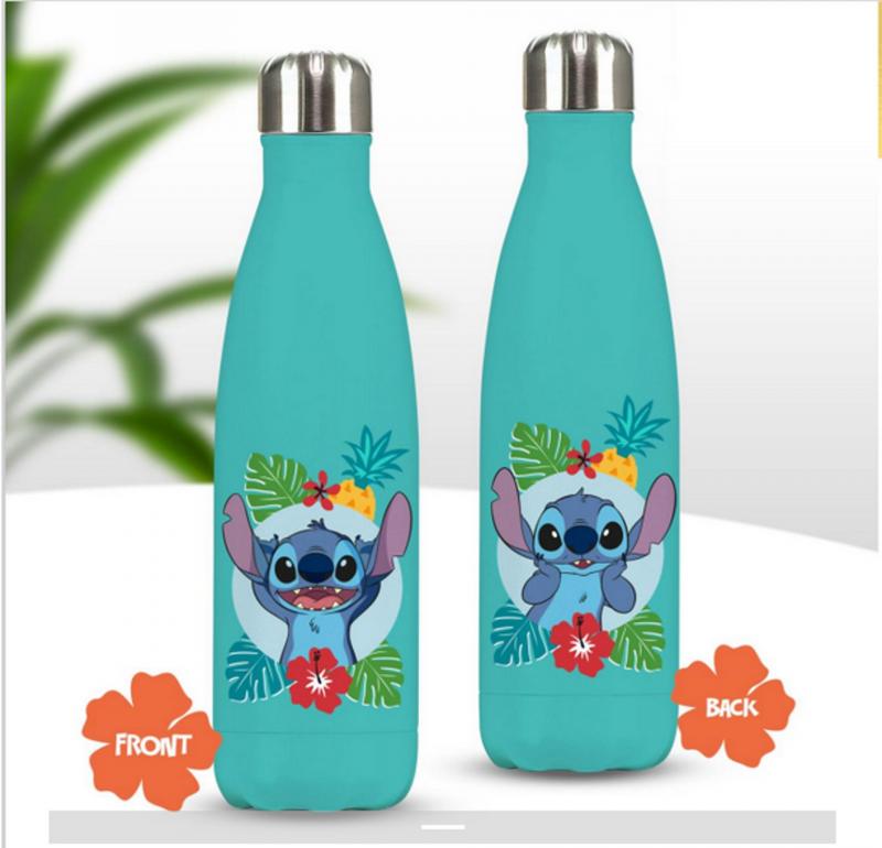 Disney Stitch Metal Water Bottle