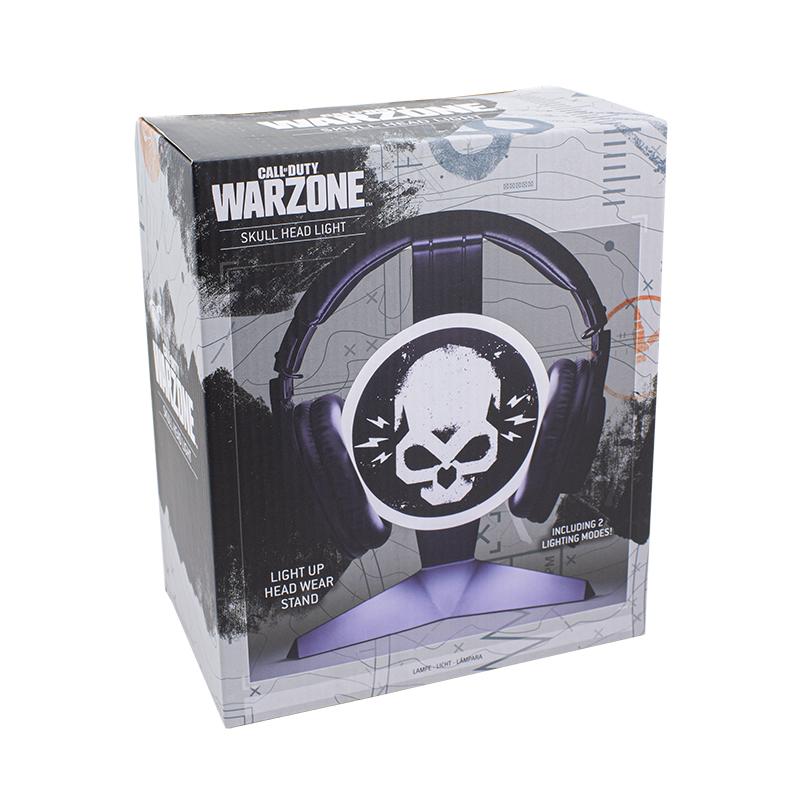 Call of Duty Warzone Skull light and headphone stand 23,5 cm - Ajándéktárgyak Lámpa