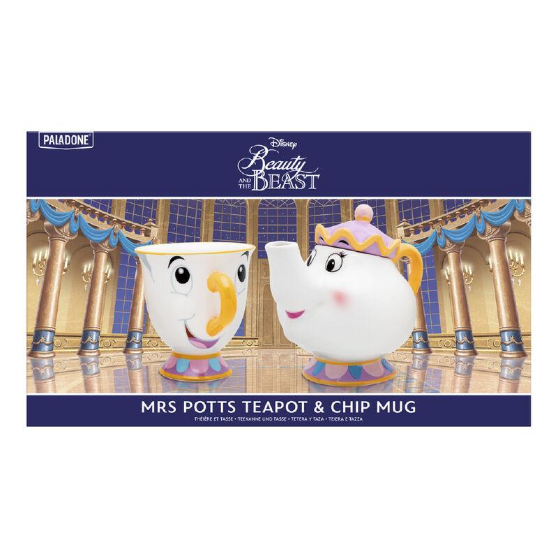 Disney The Beauty and the Beast Mrs Potts tea pot and Chip mug gift set - Ajándéktárgyak Bögre