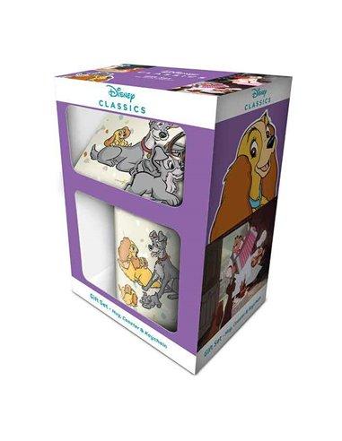 DISNEY LADY AND THE TRAMP (PLAYFUL PUPS) GIFT SET