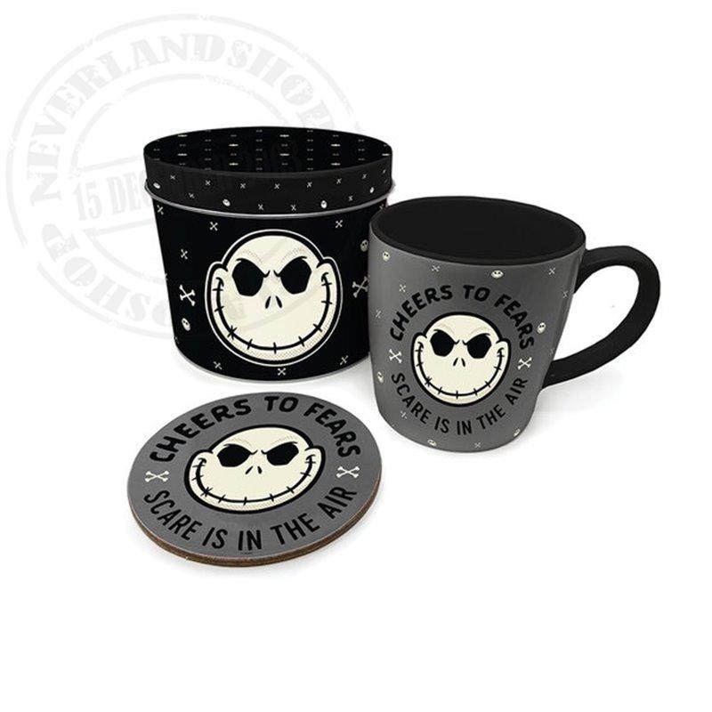 NIGHTMARE BEFORE CHRISTMAS (CHEERS AND FEARS) MUG AND TIN SET