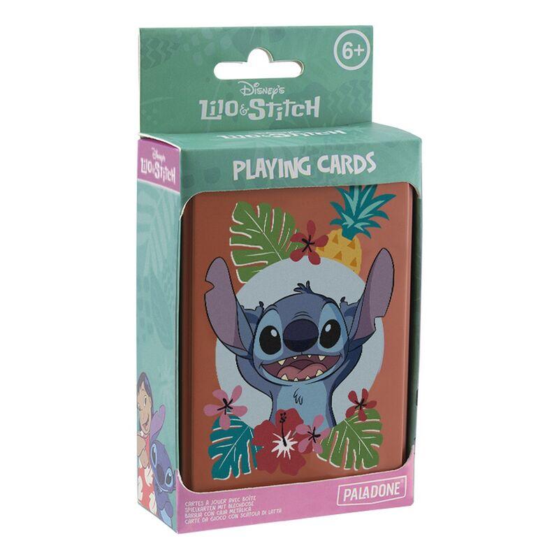Disney Stitch Playing Cards in a tin