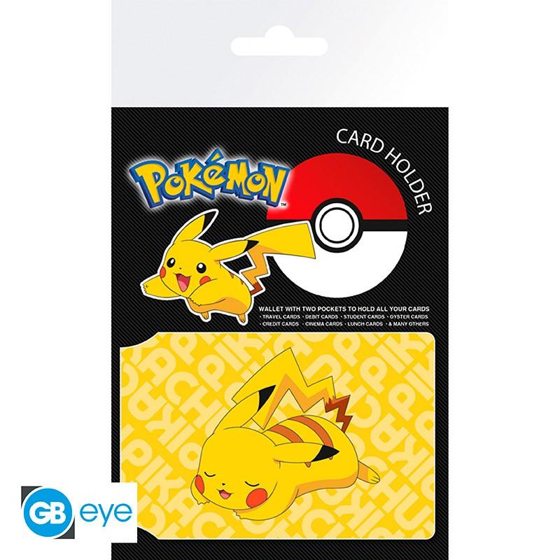 POKEMON Card Holder - Resting Pikachu - Ajándéktárgyak Pénztárcák