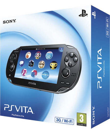 PlayStation Vita (3G/Wi-Fi) + 4GB Memory Card
