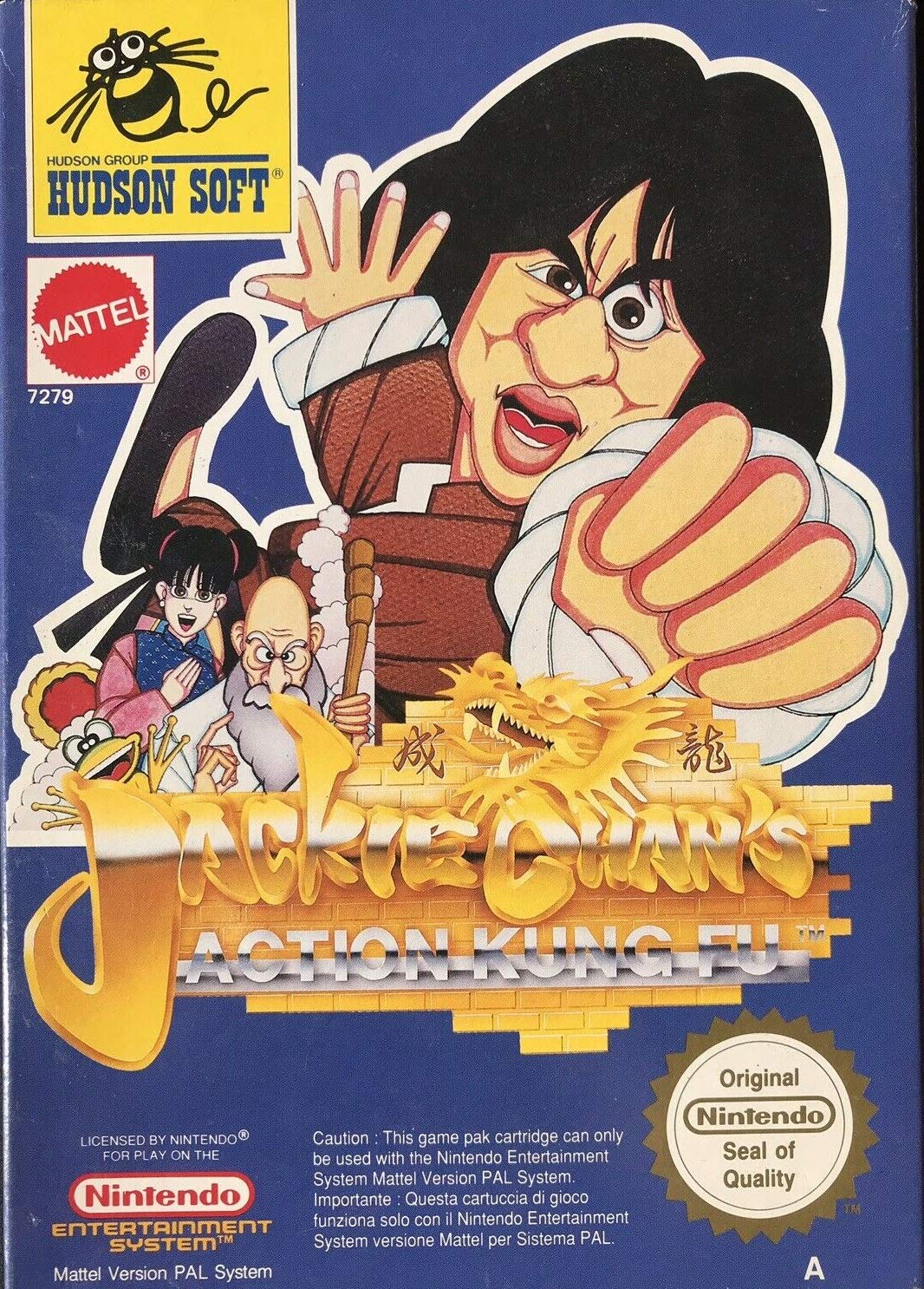 Jackie Chans Action Kung Fu - Nintendo Entertainment System Játékok