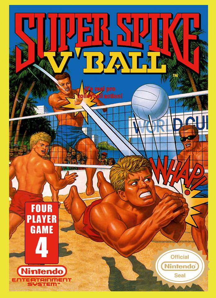 Super Spike V Ball - Nintendo Entertainment System Játékok