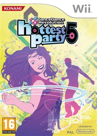 DanceDanceRevolution Hottest Party 5 (másolt borító, kiskönyv nálkül)