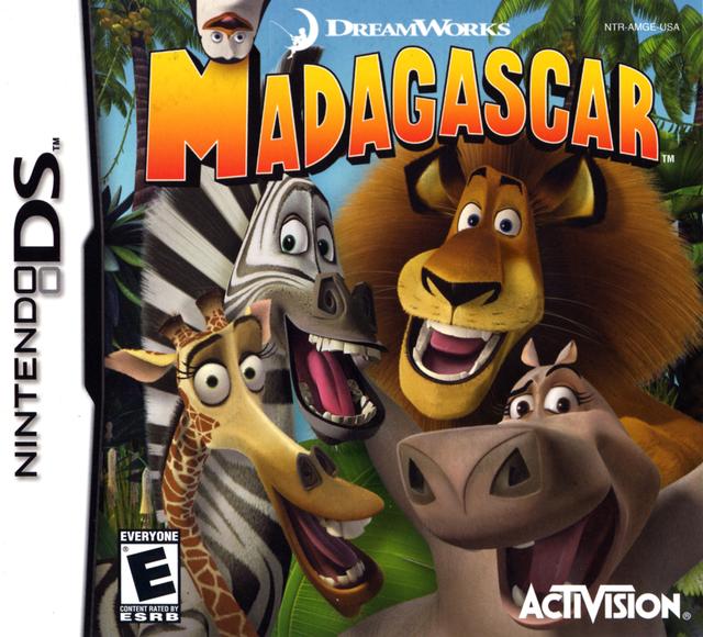 Dreamworks Madagascar - Nintendo DS Játékok