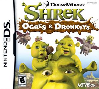 Dreamworks Shrek Ogres and Dronkeys - Nintendo DS Játékok