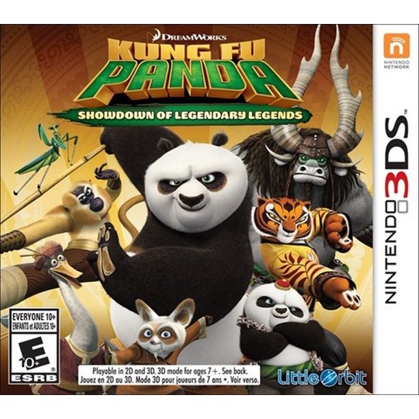 Dreamworks Kung Fu  Panda Showdown of Legendary Legends - Nintendo 3DS Játékok
