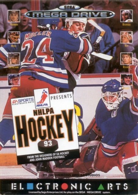 NHLPA Hockey 93 - Sega Mega Drive Játékok