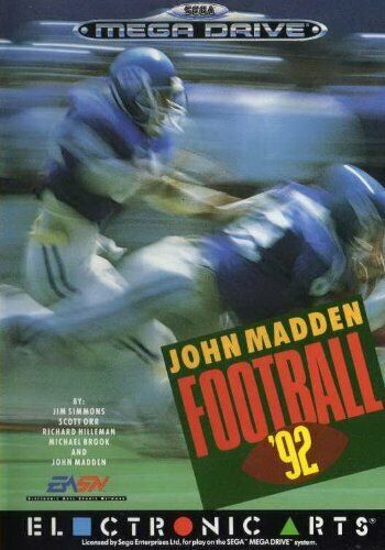 John Madden Football 92 (kiskönyv nélkül) - Sega Mega Drive Játékok