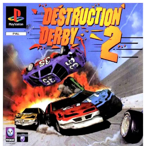Destruction Derby 2 (kiskönyv nélkül) - PlayStation 1 Játékok