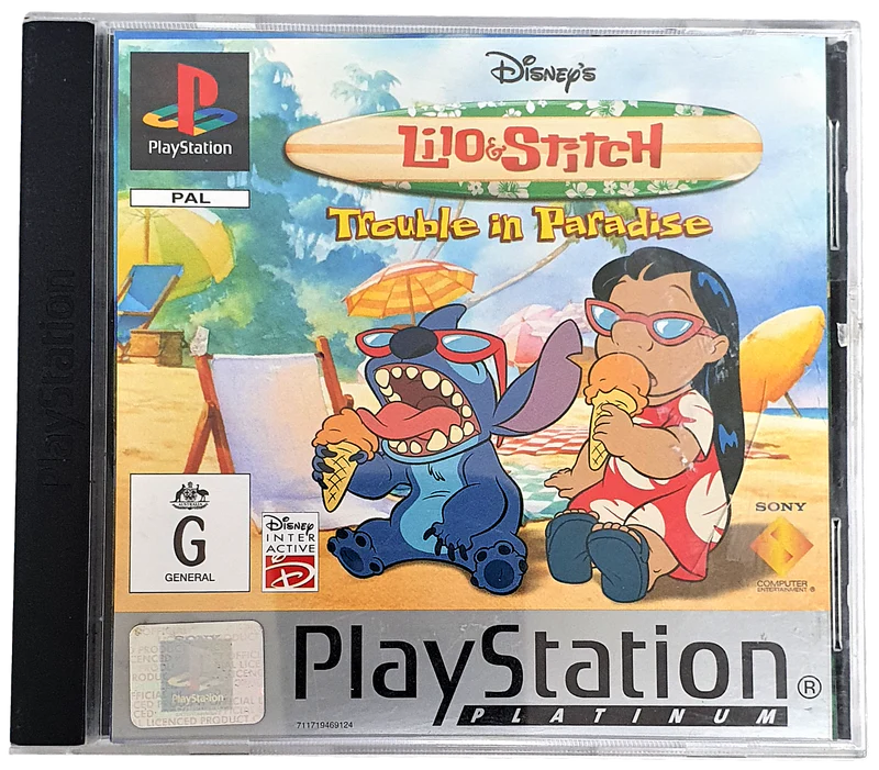 Disneys Lilo and Stitch Trouble in Paradise Platinum - PlayStation 1 Játékok