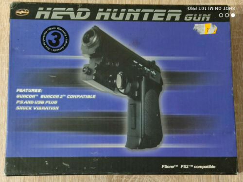 PlayStation 1/2 Head Hunter Gun (doboz nélkül)