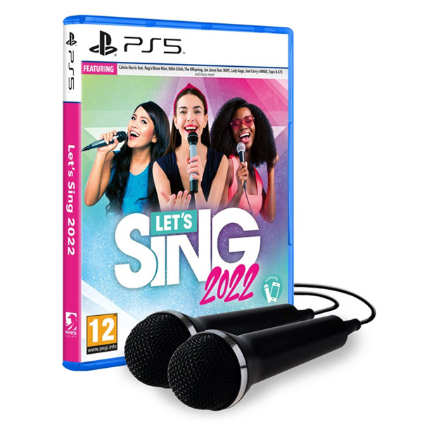 Lets Sing 2022 + 2 mikrofon - PlayStation 5 Játékok