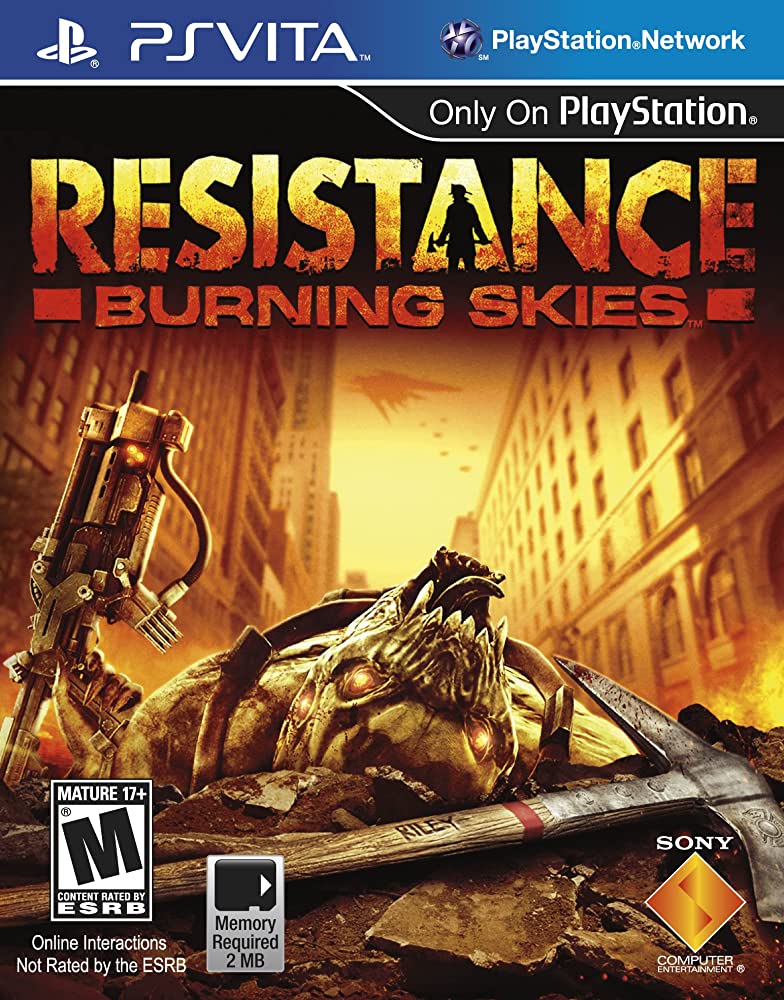 Resistance Burning Skies - PS Vita Játékok