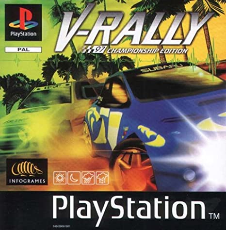 V Rally (platinum) (repedt tok) - PlayStation 1 Játékok