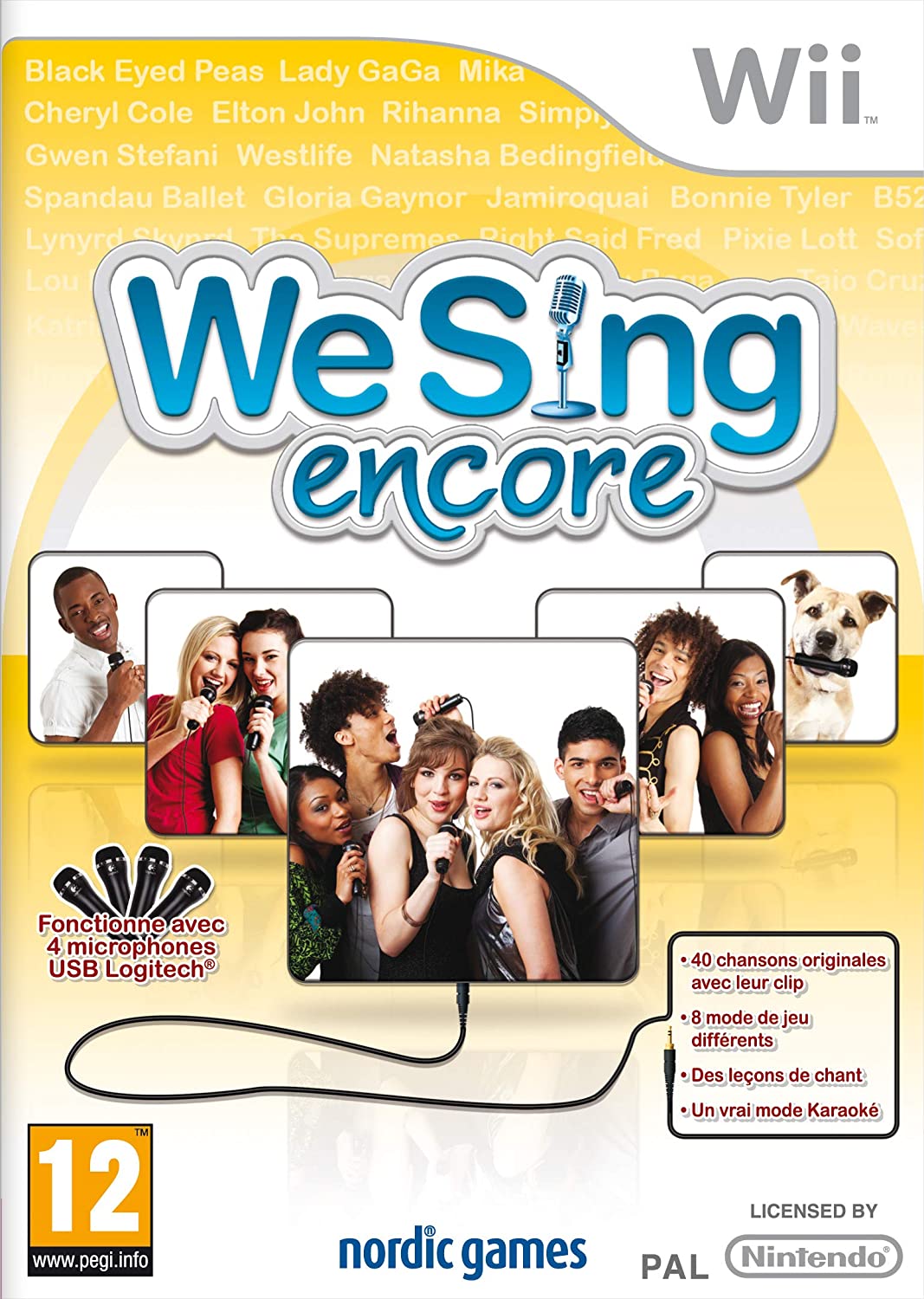 We Sing Encore - Nintendo Wii Játékok