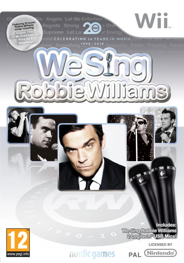 We Sing Robie Williams - Nintendo Wii Játékok
