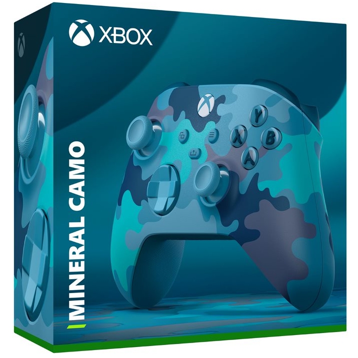Xbox Series Wireless Controller Mineral Camo Special Edition (QAU-00074) (Xbox One kompatibilis)