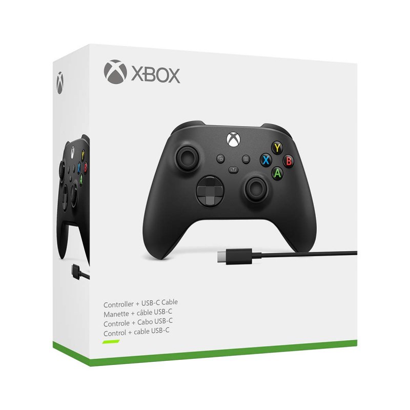 Xbox Series Wireless Controller + USB-C Cable (1V8-00002) (Xbox One kompatibilis) - Xbox Series X Kontrollerek