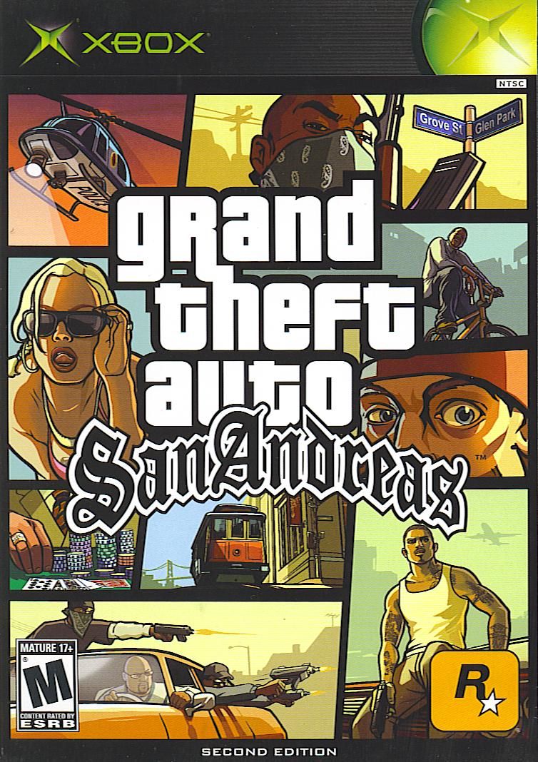 Grand Theft Auto San Andreas (Német) - Xbox Classic Játékok