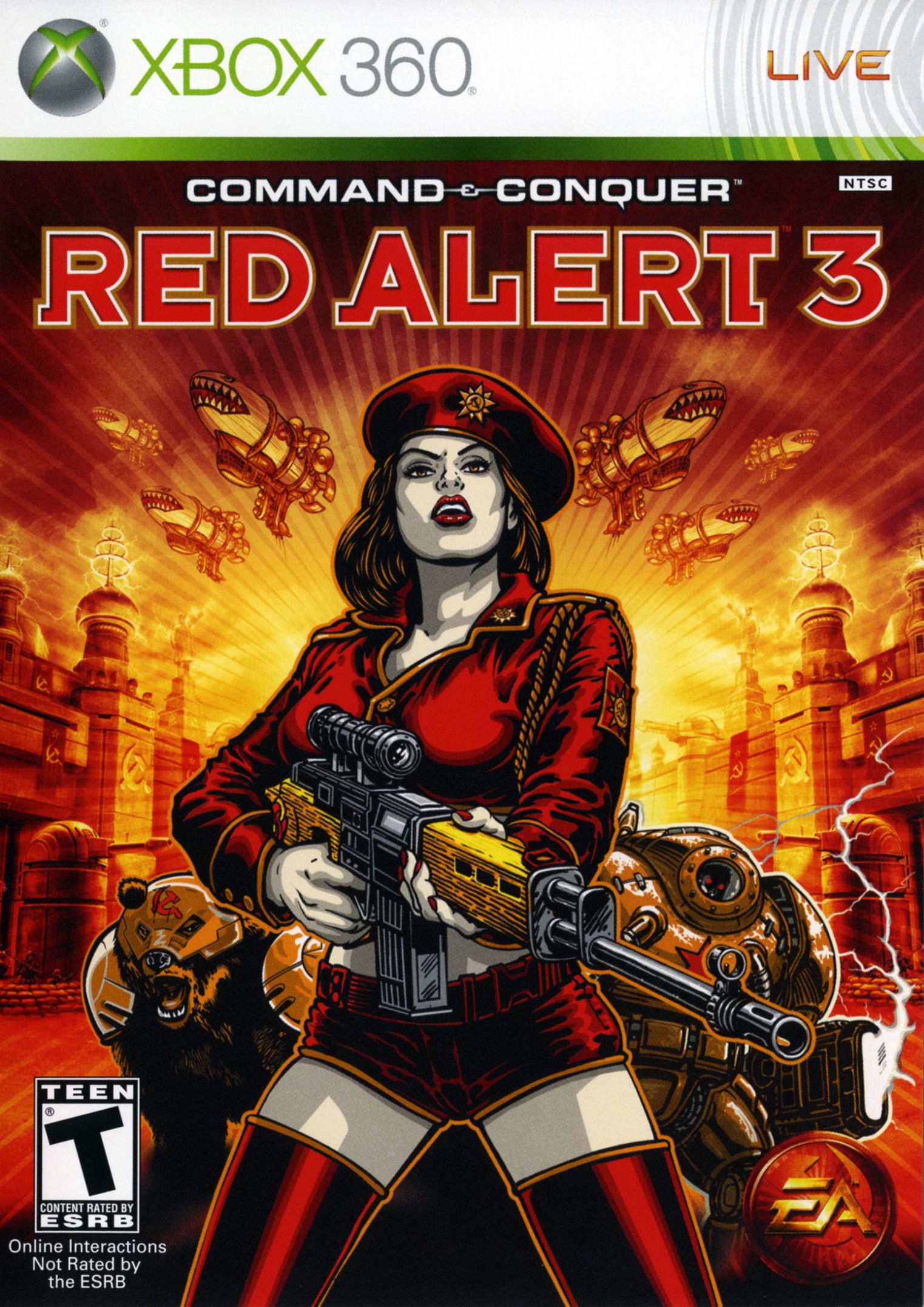 Command and Conquer Red Alert 3 (Orosz) - Xbox 360 Játékok