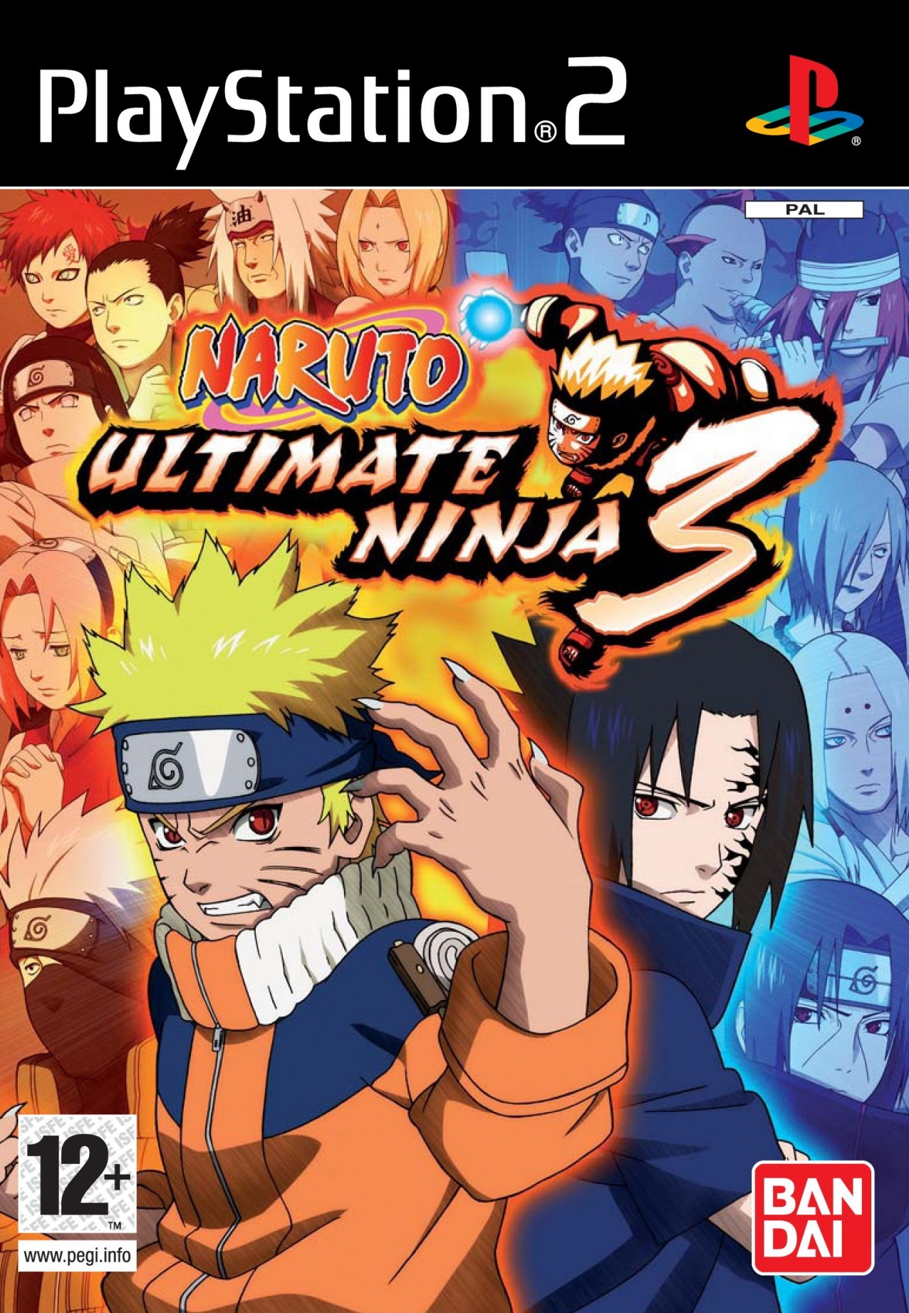 Naruto Ultimate Ninja 3 (Német) - PlayStation 2 Játékok
