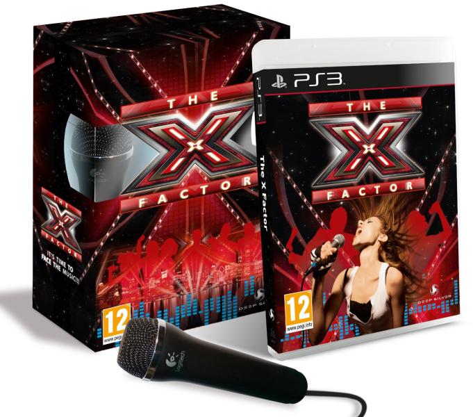The X Factor (Mikrofonnal) - PlayStation 3 Játékok