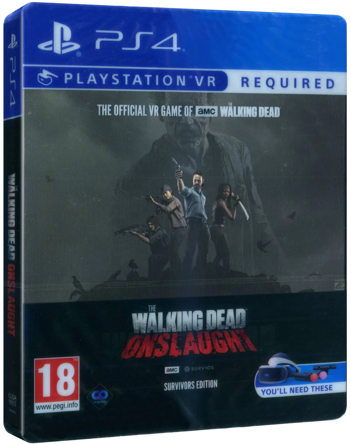 The Walking Dead Onslaught Steelbook Edition - PlayStation VR Játékok