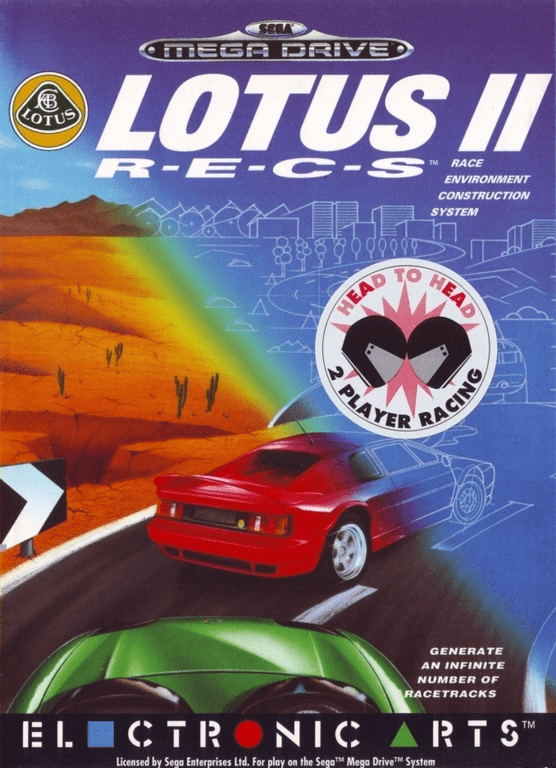 Lotus II RECS - Sega Mega Drive Játékok