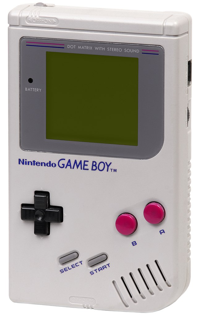 Nintendo Game Boy (Sárgult, üveg előlap nélkül)
