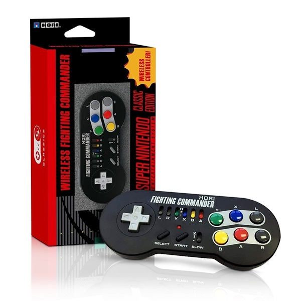 Hori SNES Classic Wireless Fighting Commander (Bontott csomagolás)