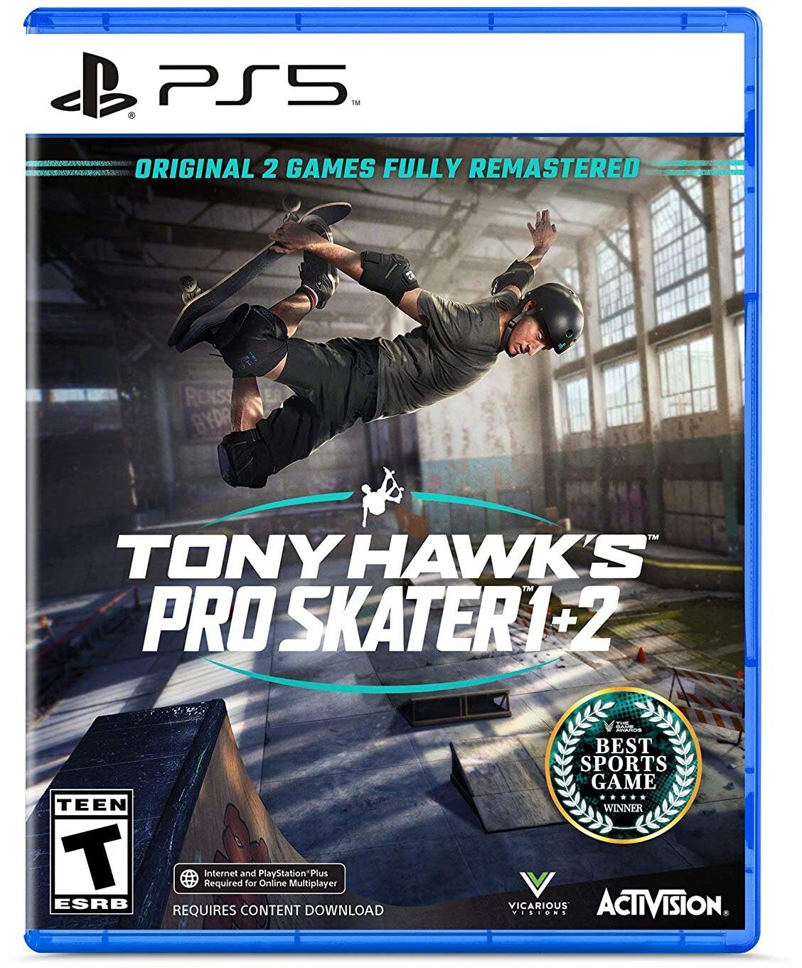 Tony Hawks Pro Skater 1 + 2 - PlayStation 5 Játékok