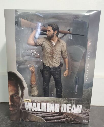 Amc The Walking Dead Deluxe Action Figure Rick Grimes