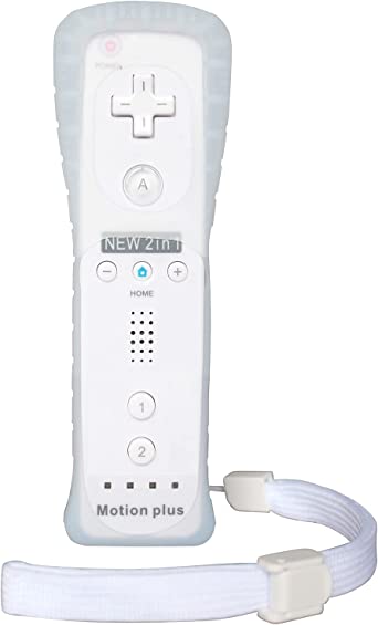 Nintendo Wii Remote Controller 2 in 1 Motion Plus (fehér) - Nintendo Wii Kiegészítők