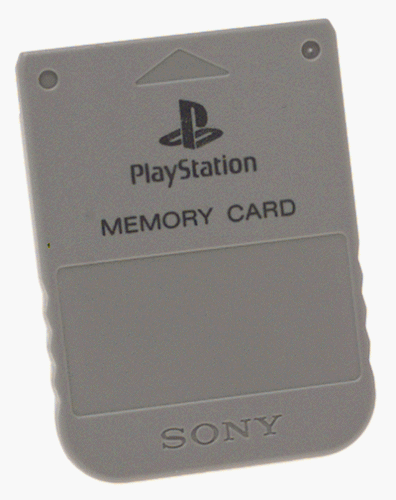 Sony Playstation 1 memóriakártya