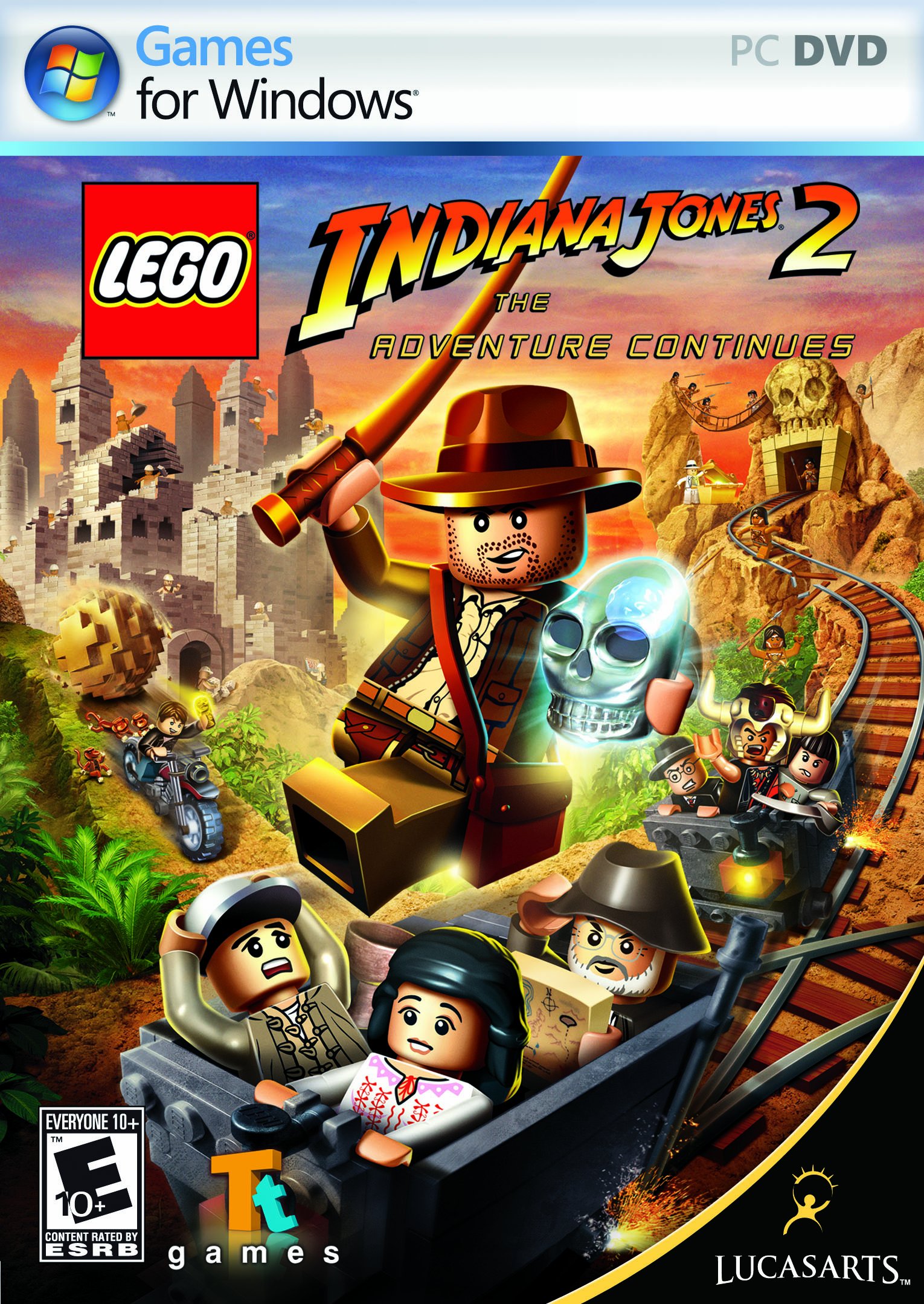 LEGO Indiana Jones 2 The Adventure Continues - Számítástechnika Játékok
