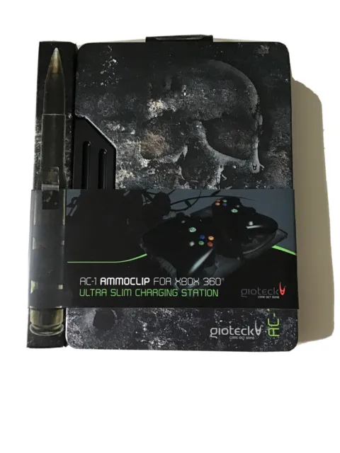 GIOTECK AC1 Ammo Clip Charging Station Mains (xbox 360, töltő nélkül) - Xbox 360 Kiegészítők