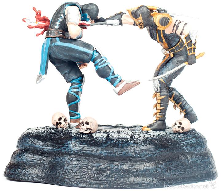Mortal Kombat Collectors Edition Scorpion and Sub-Zero Statue - Figurák Akciófigurák