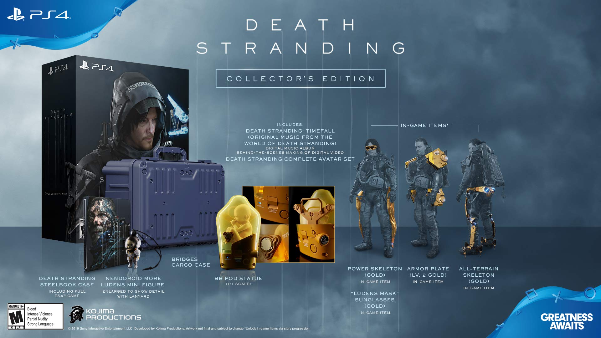 Death Stranding Collectors Edition - PlayStation 4 Játékok