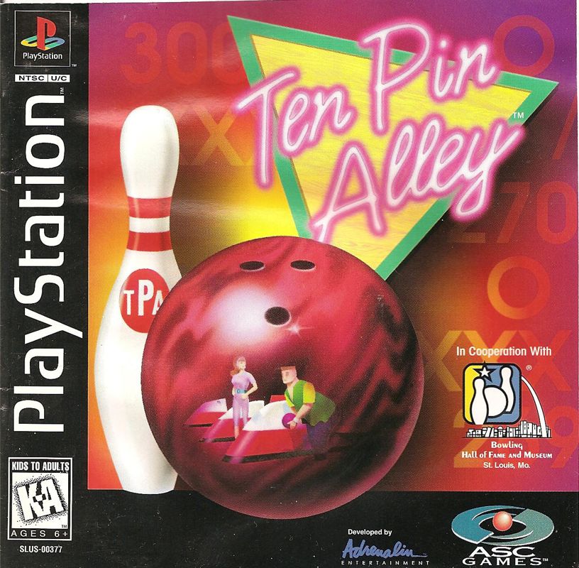 Ten Pin Alley (Kiskönyvvel) - PlayStation 1 Játékok