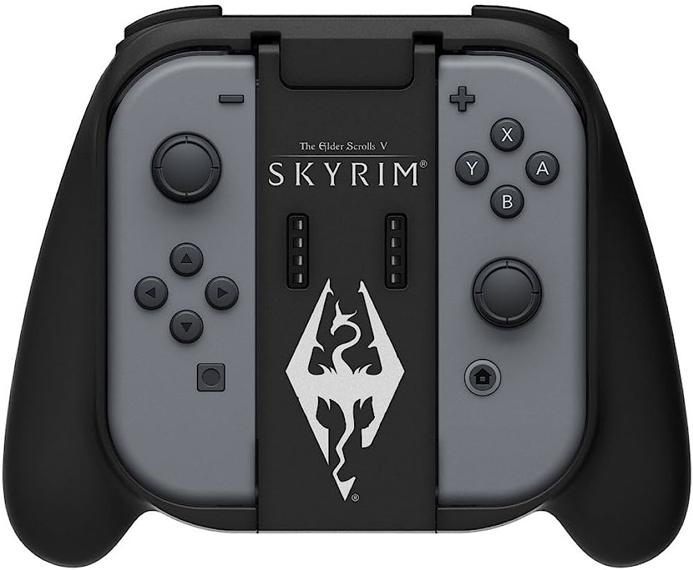HORI The Elder Scrolls V Skyrim Limited Edition Joy Con Gripholder - Nintendo Switch Kiegészítők